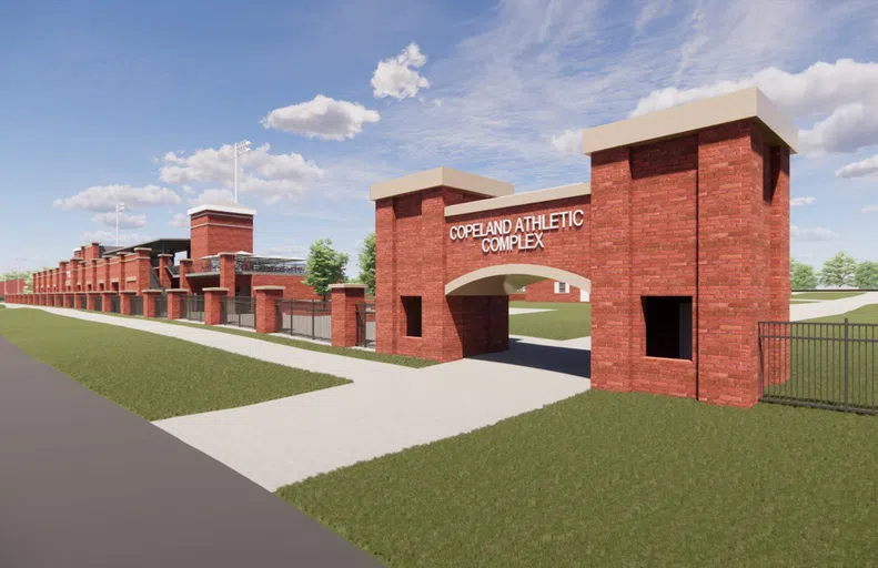 Rendering of the Complex Entrance