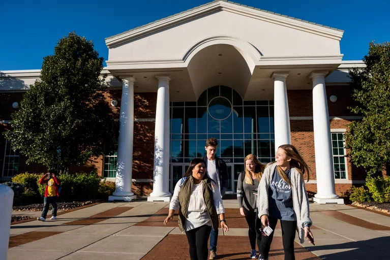 Exterior entrance to Bell Cultural Events Center