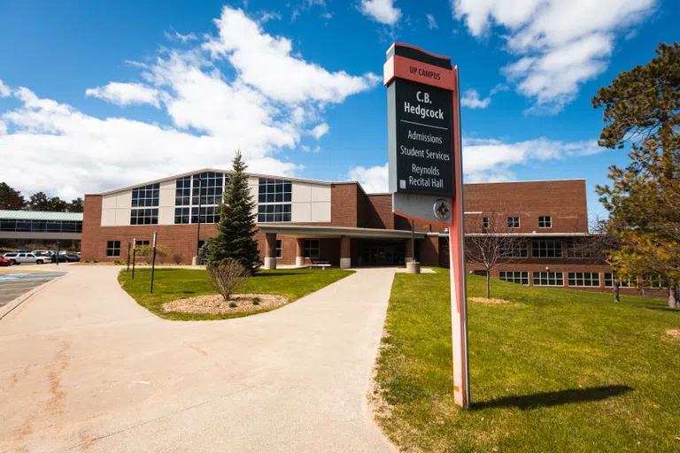 The Hedgcock Student Services Building