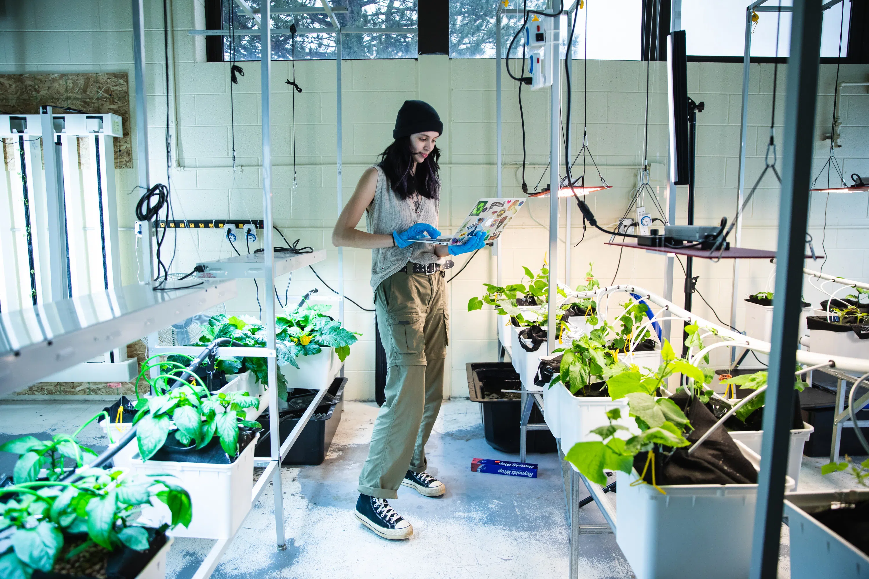 Indoor Agriculture Lab Housed in Jacobetti