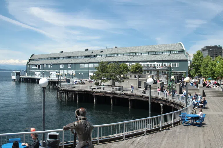 View of the park boardwalk