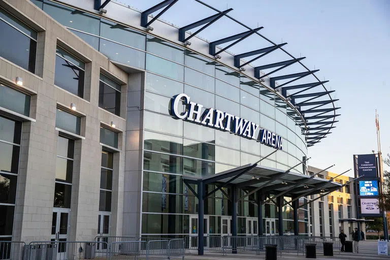 Exterior of Chartway Arena