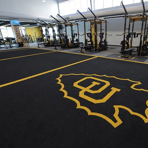 Braves Athletic Performance Center - New Interior