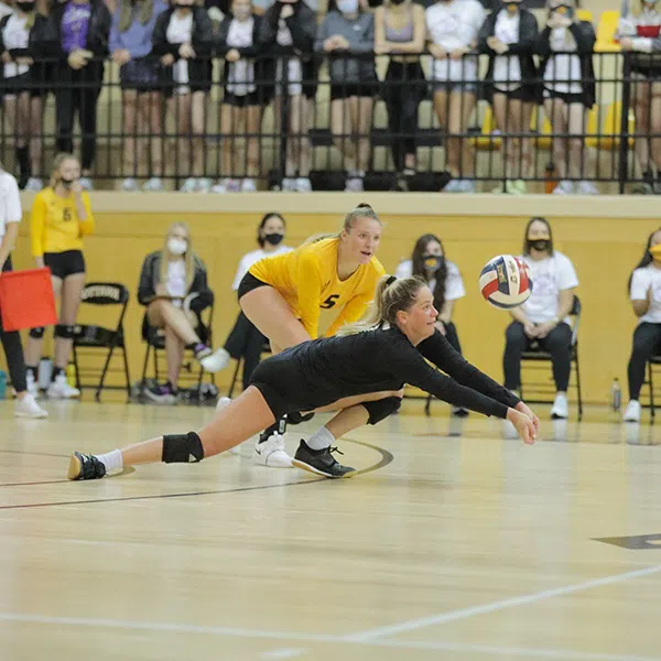 WIlson Field House is the home court for women's volleyball games.