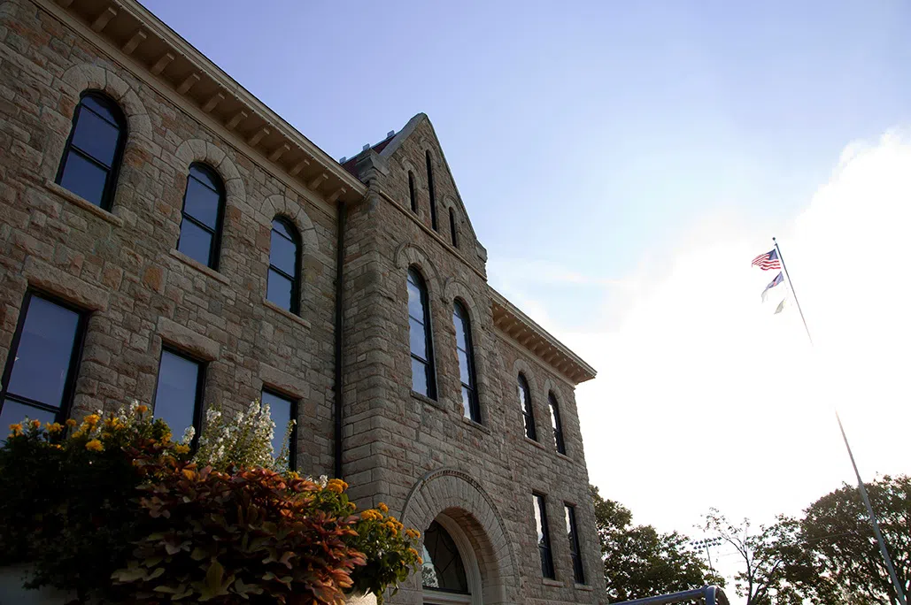 The Administration Building is one of the main academic buildings on campus. It also houses administrative offices such as the Office of the President, Student Life, Registrar, Student Accounts, Financial Aid, Enrollment/Admissions, and the Adawe LifePlan Center.