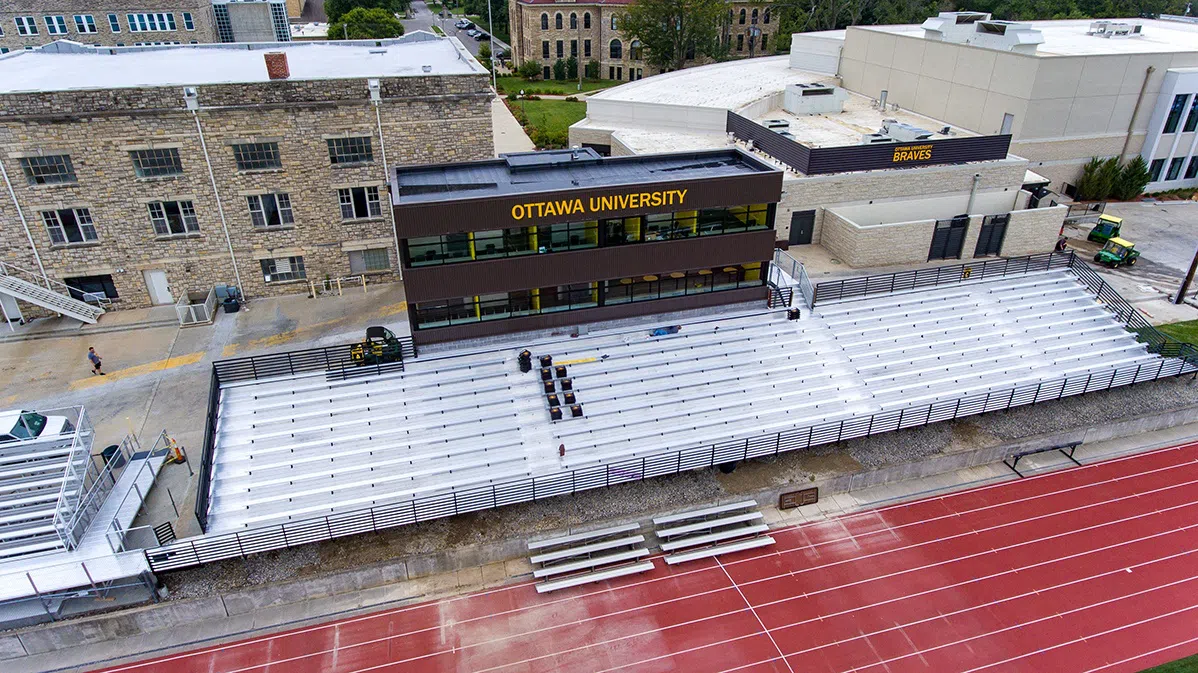 The Hull Family Sports Complex consists of AdventHealth Field at Ottawa University where the Braves take the field in football, flag football, lacrosse, and soccer. The field is turf and is surrounded by the Bill "Bo" Boucek Track. The track is a standard 8-lane rubberized surface and serves as home to the Braves track and field team. 