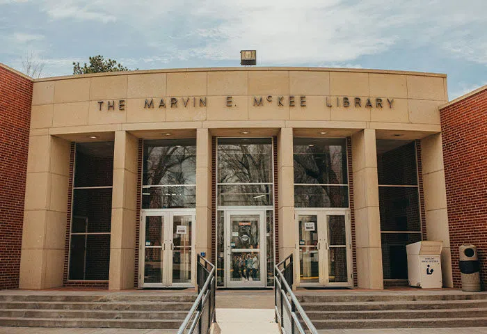 Exterior of McKee Library​