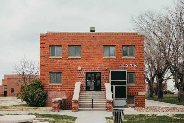 Exterior of Hesper Hall