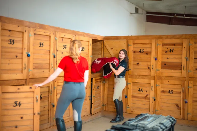 Tack Room and Lockers