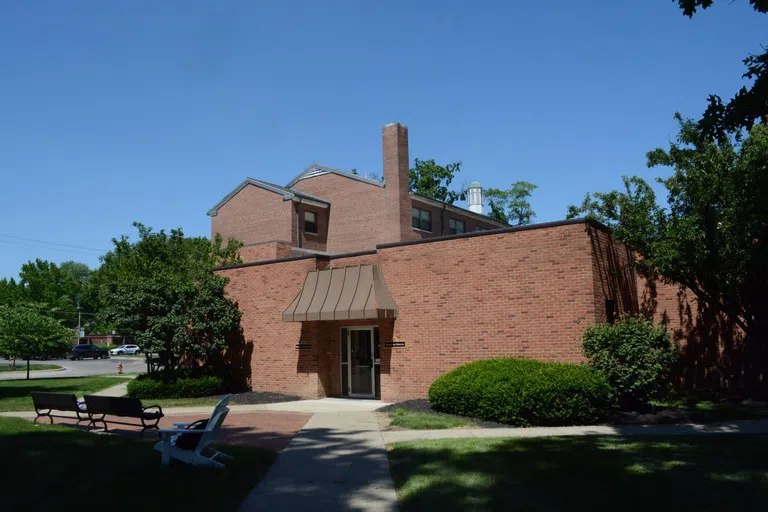 The facade of Barlow Hall, where the Office of Social Justice & Activism is located.