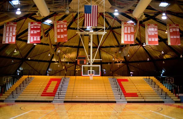 Photo of basketball court