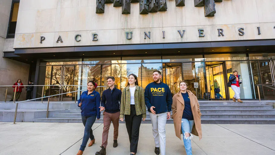 Students at One Pace Plaza