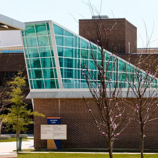 Exterior of Bladen Hall South Entrance