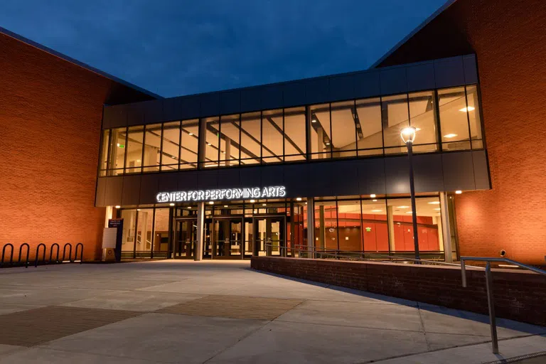 The Center for Performing Arts (CPA) at Prince George’s Community College is a premier facility that nurtures and develops our students’ passions for dance, music, theater, and communications. The CPA houses the College’s robust offerings of performing arts academic programs and supports student success in the creative arts field.