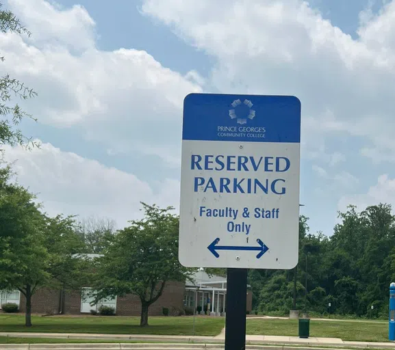 Parking Lot L. Parking adjacent to Bladen Hall. Parking for Faculty and Staff only. Handicap Parking available.