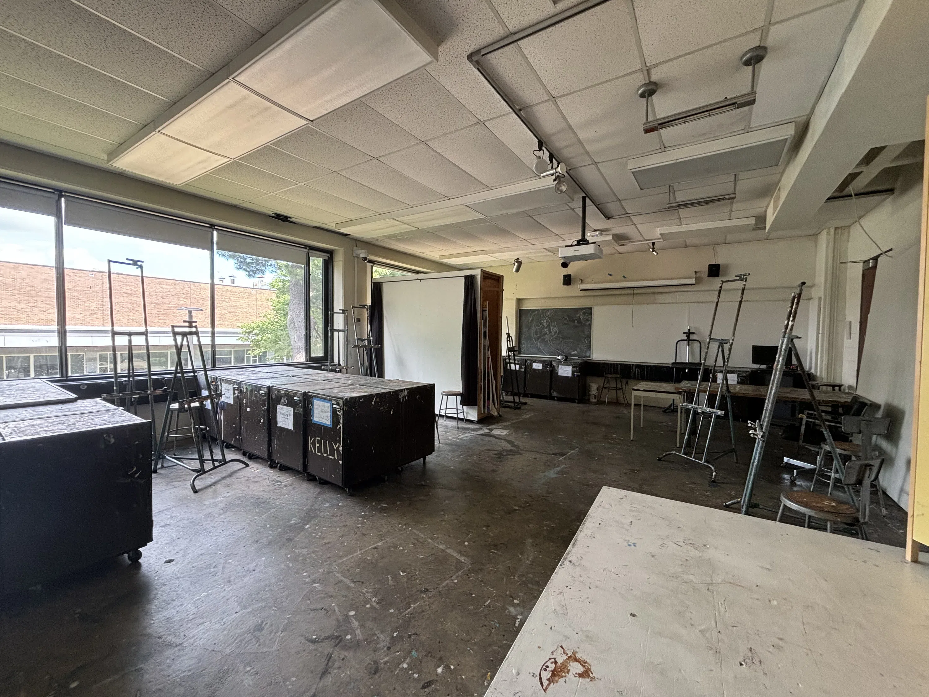 The Painting Studio in the Fine Arts building