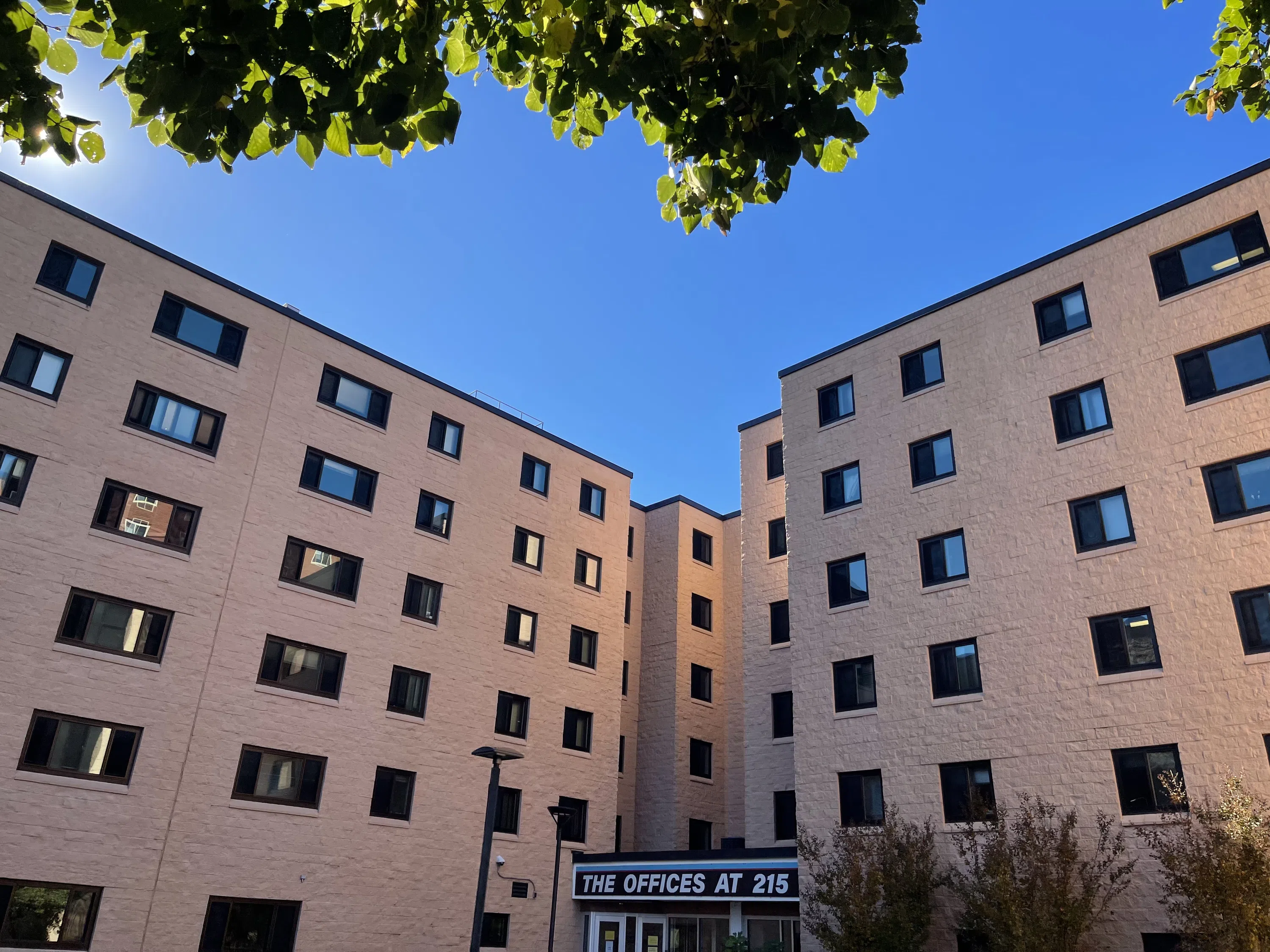 215 Residence Complex on a sunny day.