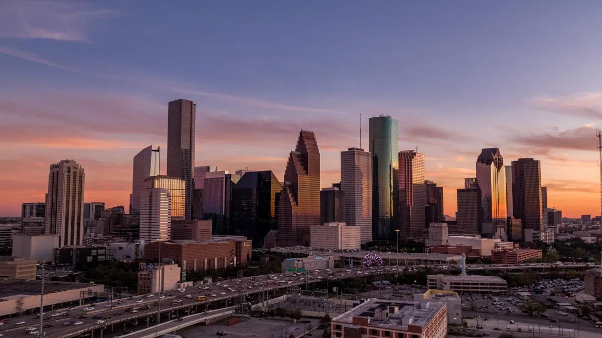 Skyline of downtown Houston, Texas