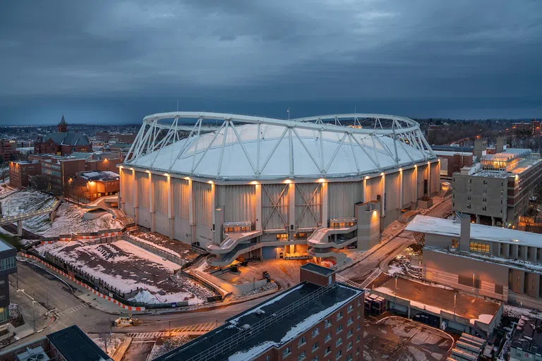 Raising your voice can also lift your spirits—especially at the JMA Wireless Dome. Fueled by 20 NCAA Division 1 men's and women's athletic teams, we possess an undeniable spirit.