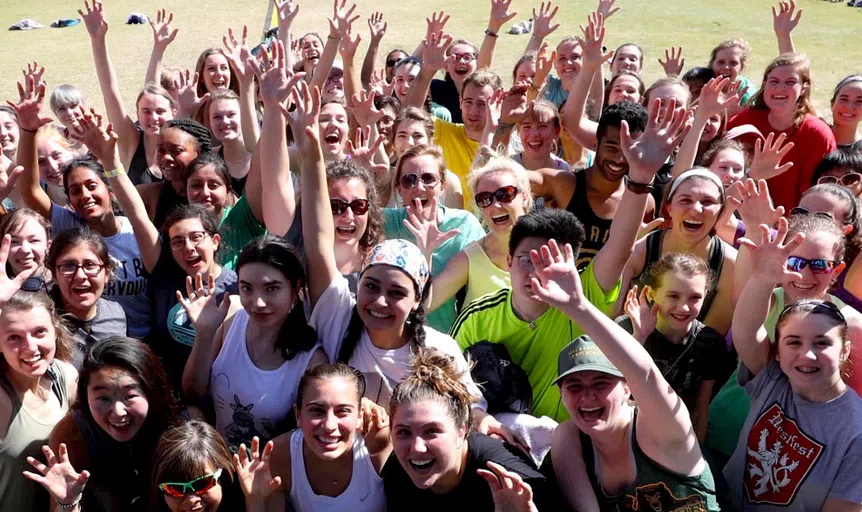 Students Cheering 