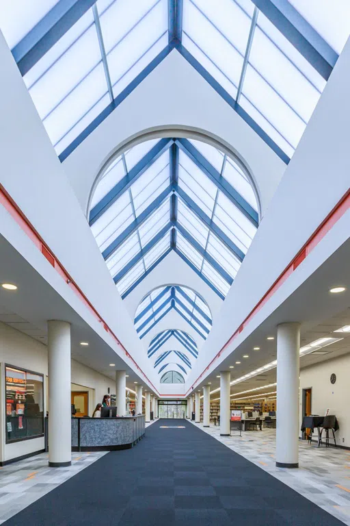 Interior Hall with sky light