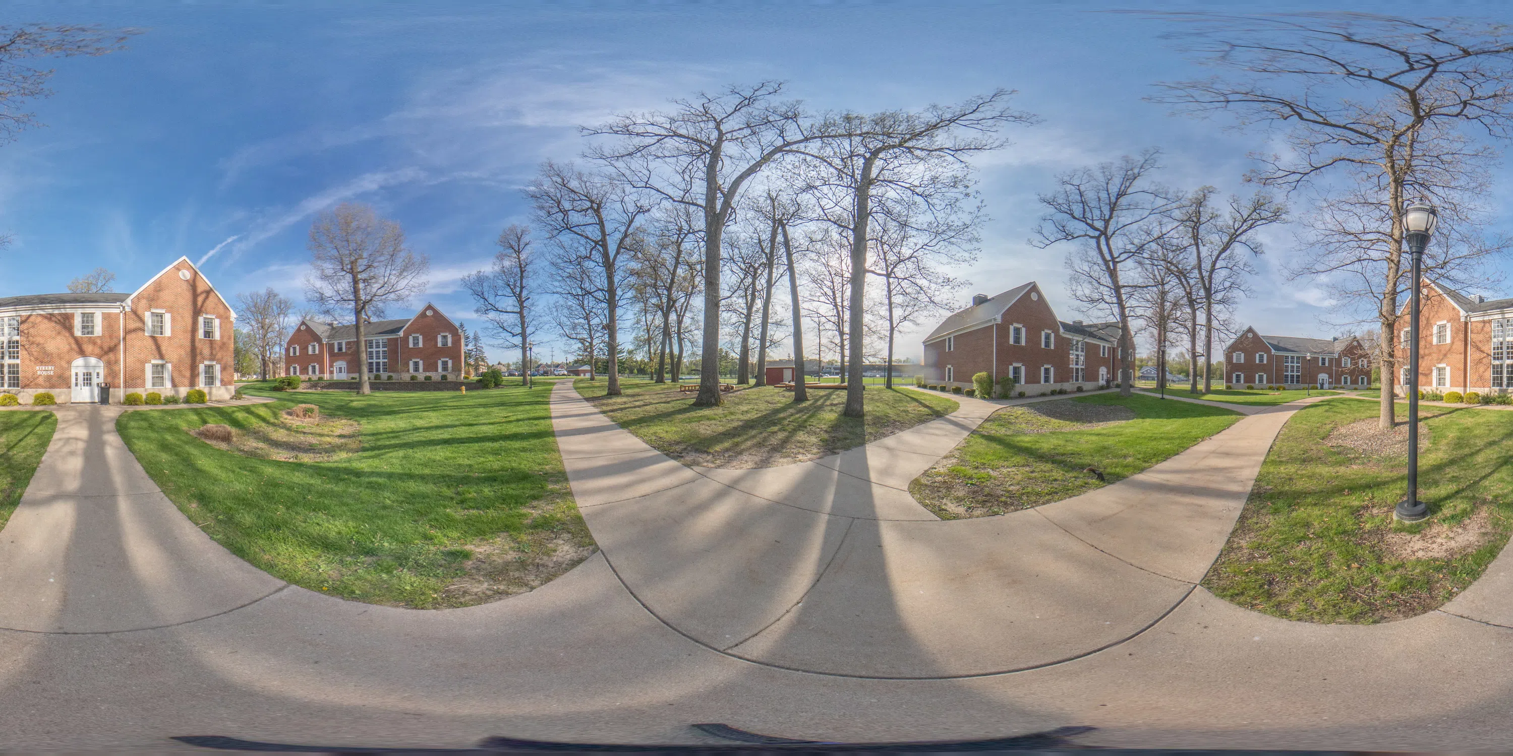 Panorama of Exterior of Campus