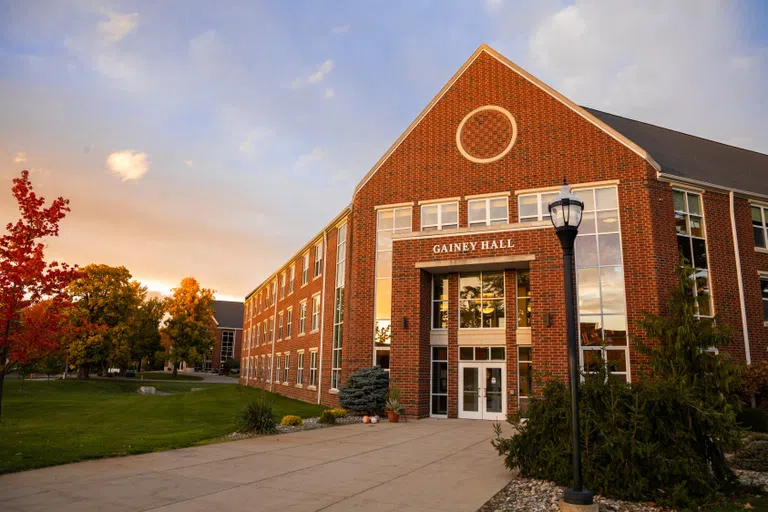 Exterior of Gainey Hall