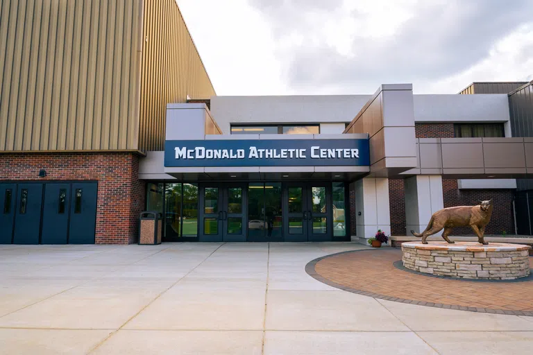 Entrance to McDonald Athletic Center