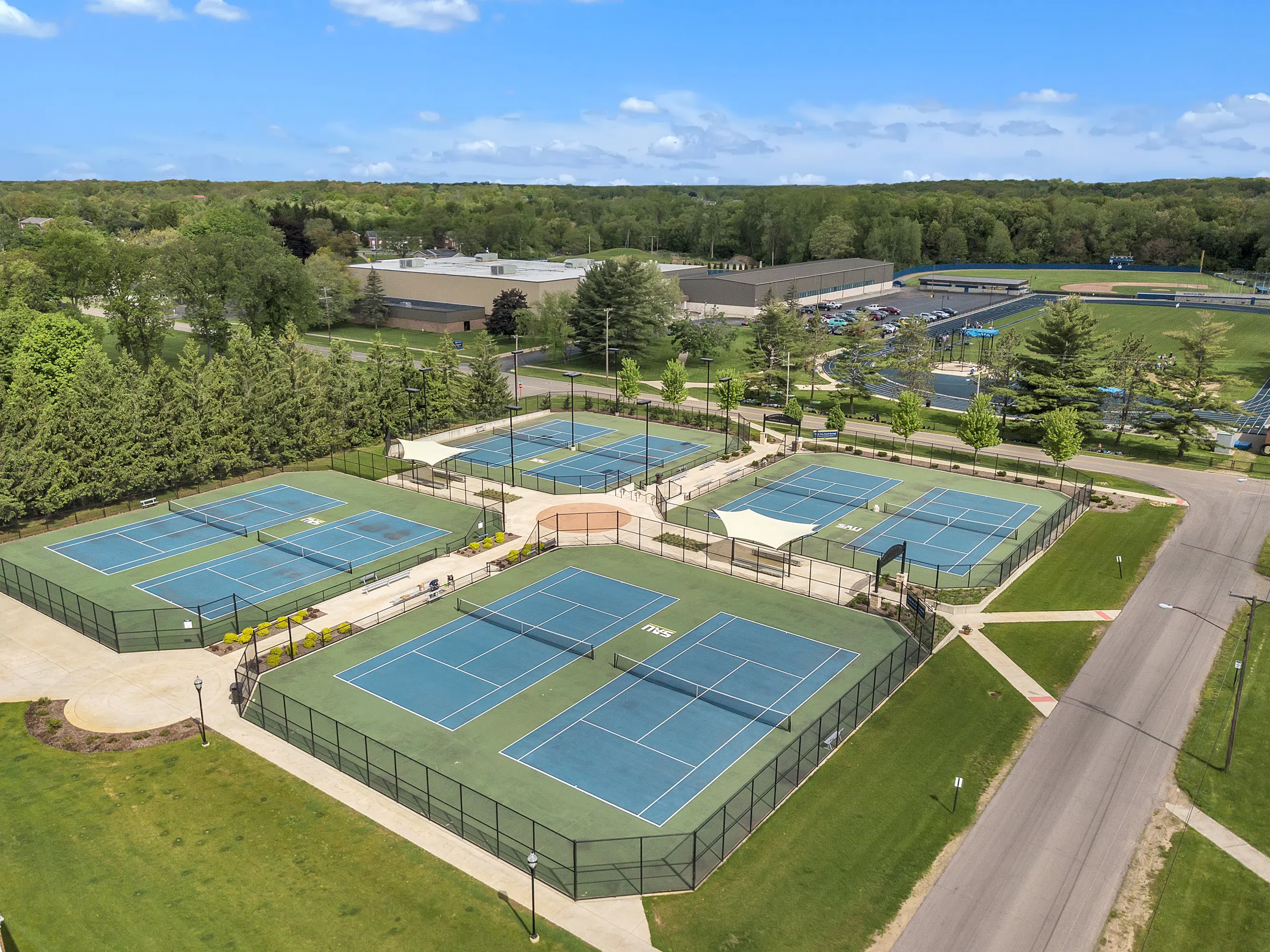 Outdoor Tennis Courts