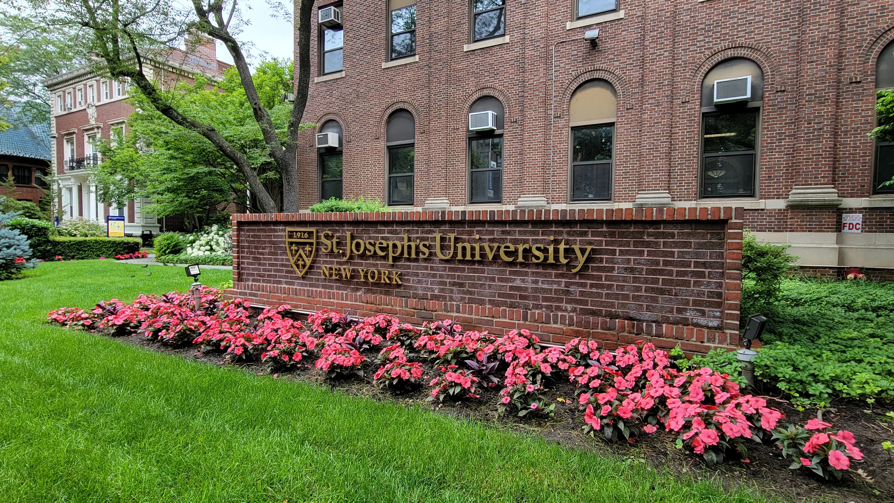 St. Joseph's University entrance on Clinton Ave