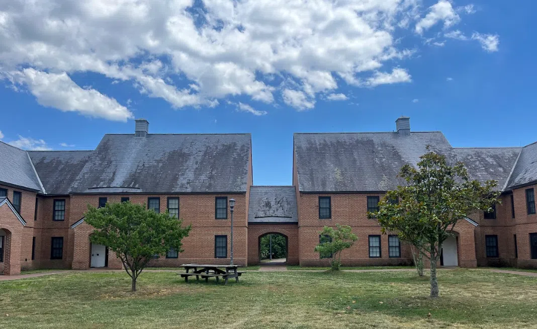 Waring Commons courtyard