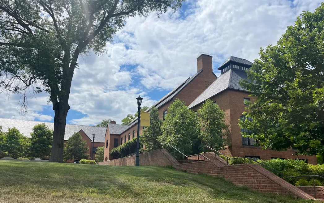 Anne Arundel Hall exterior taken from MD Rt 5.