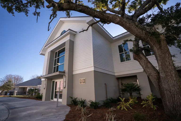 Exterior of Swain Boating Center