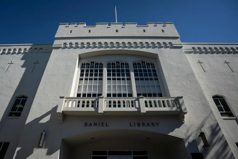 Exterior of Daniel Library