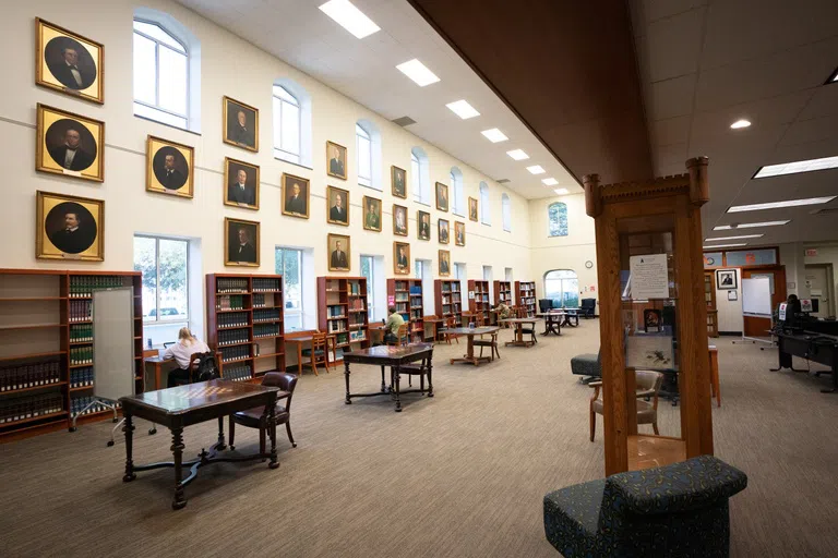 Study space in Daniel Library