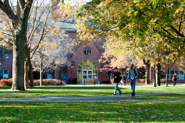 Olin Center, viewed from the academic quad