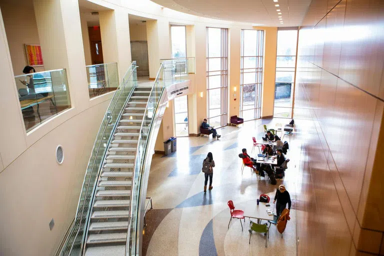 Granoff Music Center - main lobby