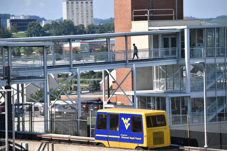 PRT sits at the HSC PRT Station 