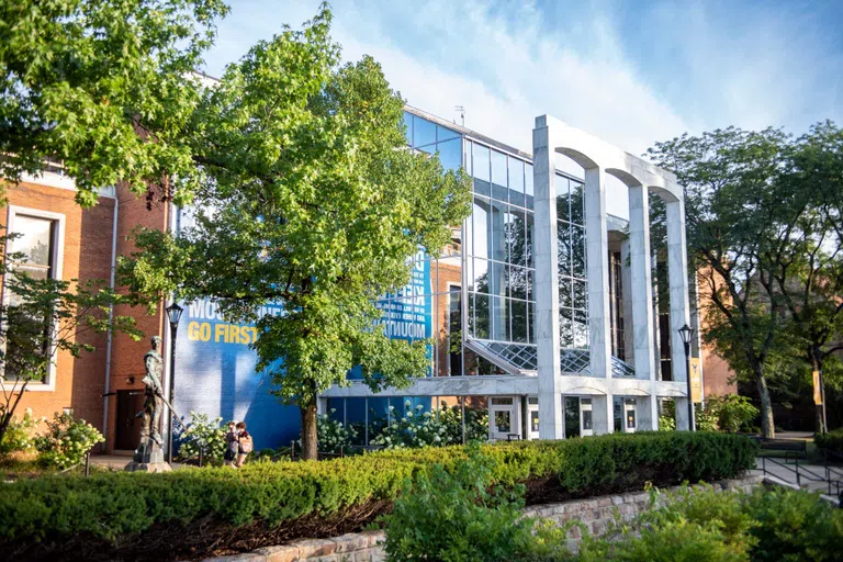 A photo of the outside of the Mountainlair 