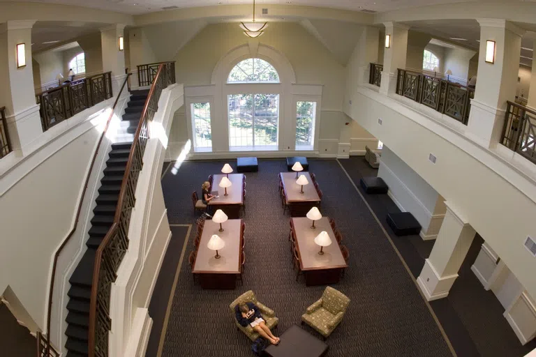 Third Floor of Library