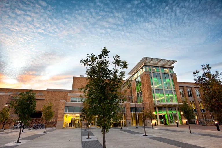 Exterior plaza of University Union