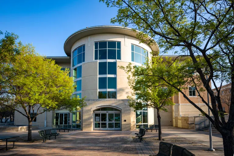 Exterior image of Chestnut Hall on a sunny day