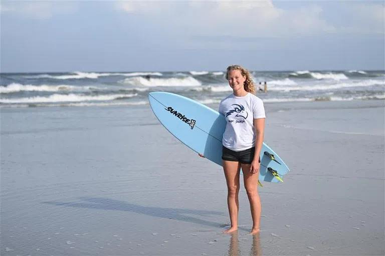 Join the surf club on campus and catch those waves! 