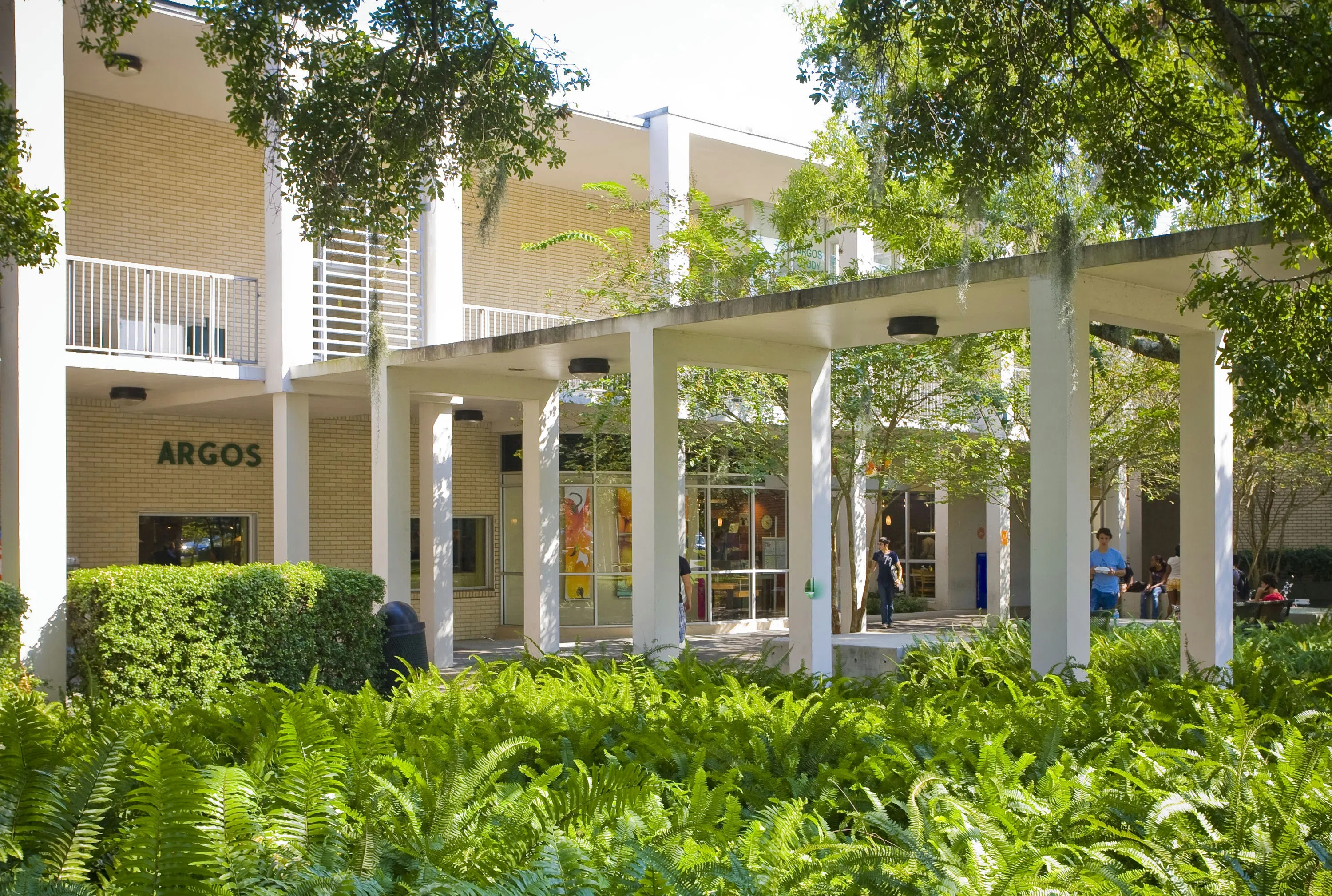 An exterior view of the Central Housing Office