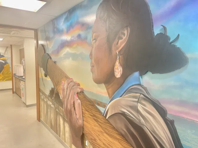 Mural in the Health Center (2)