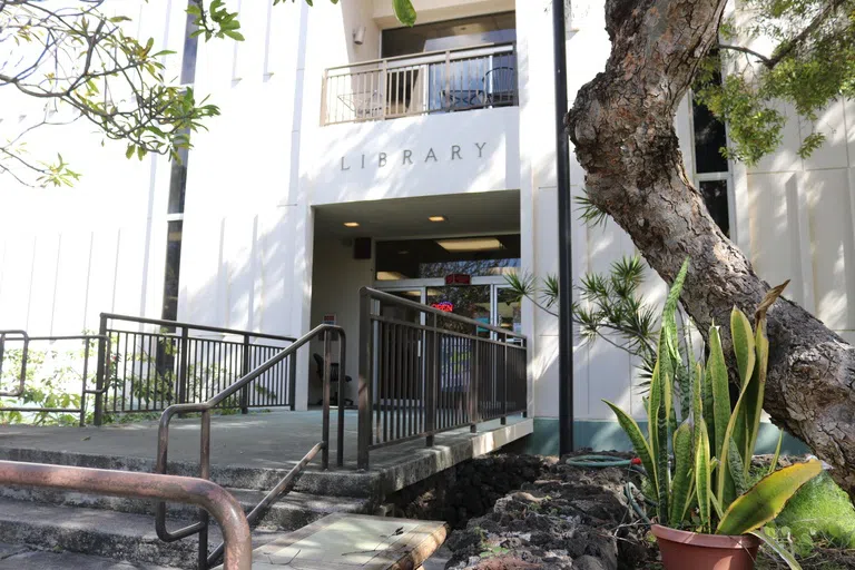 Library Front Entrance 