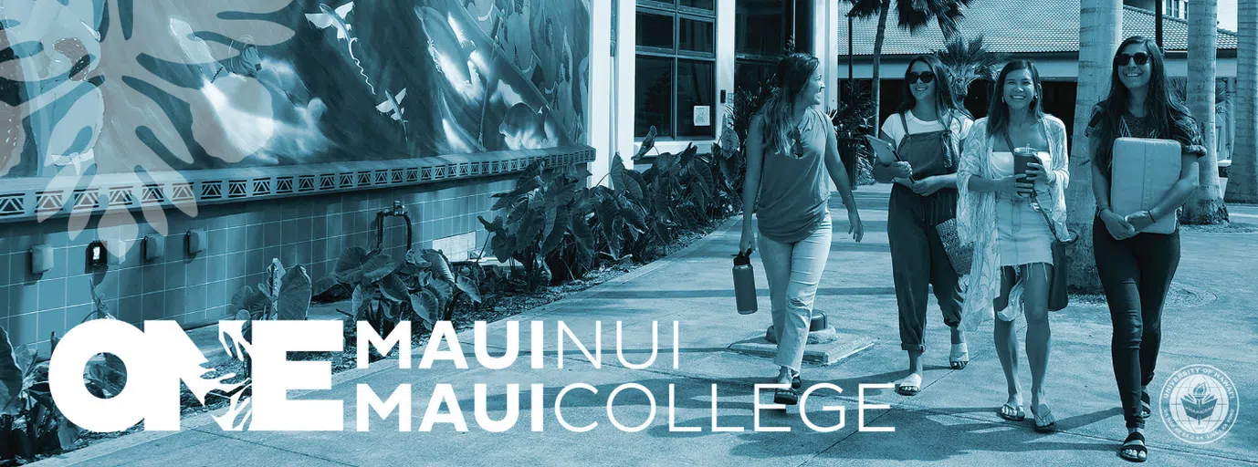 One Maui Nui One Maui College (Student Walking) 