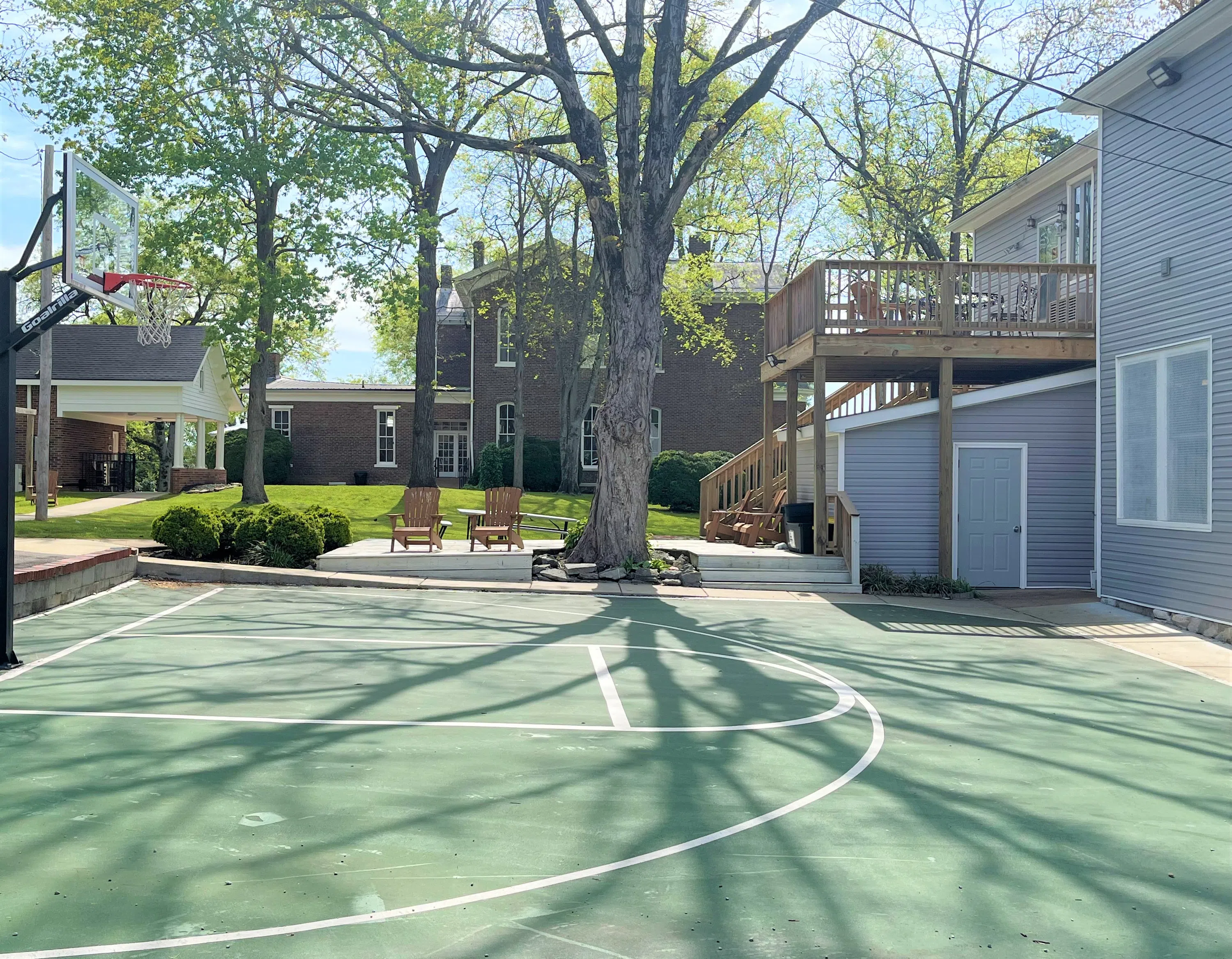 Outdoor Basketball Court