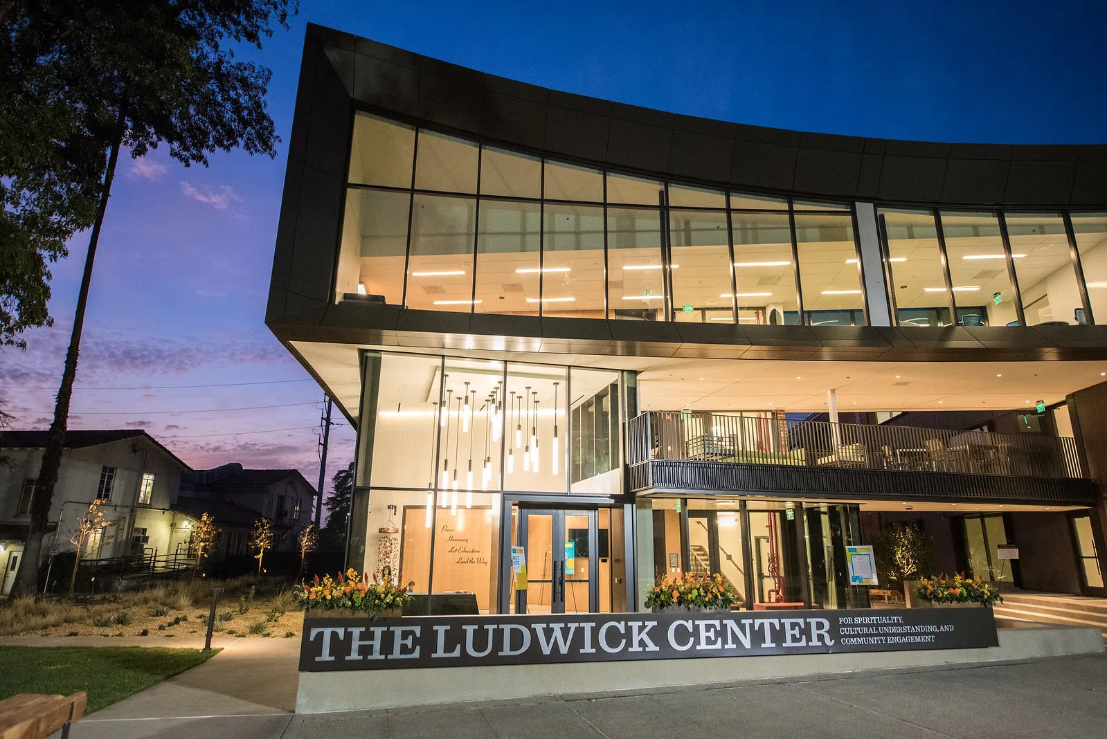 The Ludwick Center for Spirituality, Cultural Understanding, and Community Engagement is the new heart of the university community, an interfaith gathering place for La Verne students, faculty, and friends to reflect, meditate, and engage in dialogue. 