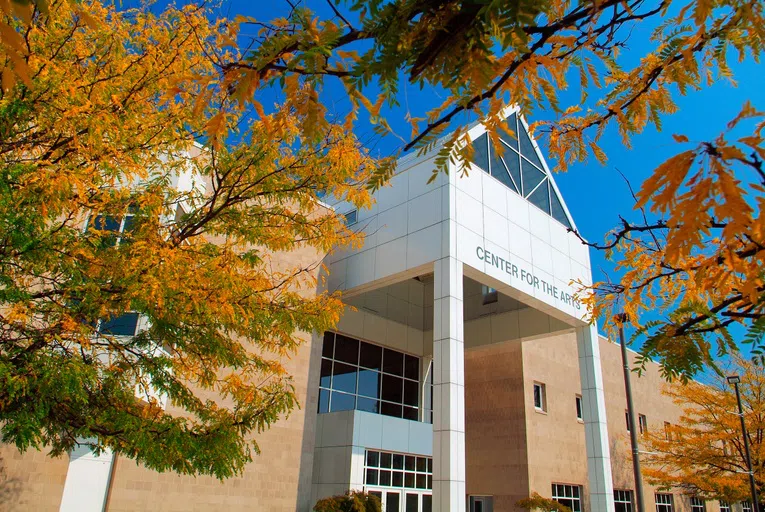 Exterior photo of the Center for the Arts